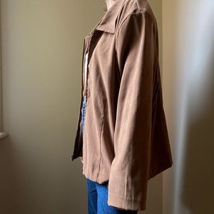 Vintage Brown Briggs Shirt-Jac - Size 22W (EUC)